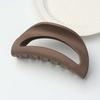 Safe Elastic Plastic Hair Claw Creative Solid Color Shark Clip Fashion Silicone Shark Clip  Daily