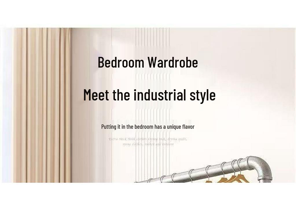 Stainless Steel Floor-Standing Drying Rack for Clothes