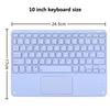 Universelle Touch-Tastatur für iPad Air 13 11 M3 11. Gen Tablet-Tastatur für Samsung Galaxy Tab S10 Ultra Bluetooth-Tastatur