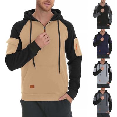 Športové tepláky s kapucňou Unisex bežecké oblečenie Pulóver s dlhým rukávom Mikina s kapucňou