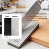 Diamond Sharpening Stone Set of 8 Ideal for Sharpening and (#240, #400, #600, #800, #1000, #1500, #2000, #3000 Grit) - Knives, Finishing, Flattening.