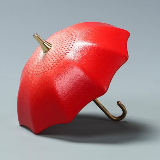 Ceramic Umbrella Tea Infuser Tea Filter with Fine Holes Loose Leaf Steeper Brewing Strainer Tea Accessories Tea Lovers Gifts