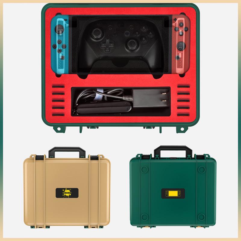 DEVASO Nintendo Switch Storage Case for Console, Controllers & Accessories - Tears of the Kingdom Edition