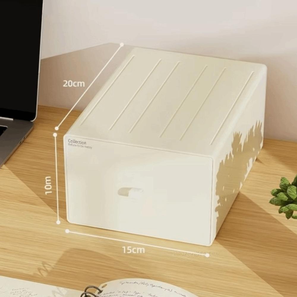 Drawer-style Cosmetic Storage Boxes Multifunctional Large Capacity Dressing Table Organizers Storage Boxes