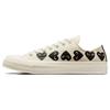 New Chuck 70 Comme Des Garçons Play X Low 'Multi Heart Milk Black' A08150C