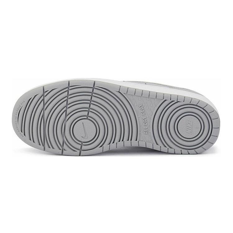 Nike Court Borough Low 2 'Gray White' GS BQ5448-008
