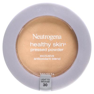 Healthy Skin, Pressed Powder, Light To Medium 30, 0.34 Oz (9.6 G)
