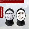 1/2Pcs Bandana Tube Neckchief Gaiter Printed Headgear Cover Head Scarf Headband Funny 3D Seamless Magic Celebrity Face Mask