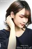 Shinjuku Gin No Kura Reverse Shell Round Twin Line Ear Cuff, Silver 925, Single Ear, Men's, Black, Simple, Non-Pierced Earring
