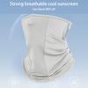 Summer Cycling Face Guard Neck Gaiter Windproof UV Protection Breathable Cooling Ice Silk Men Women Outdoor Bandana Neck Scarf Face Shield