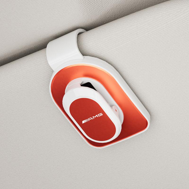 

Hot Car Sticker Car Logo Sun Visor Glasses Clip switch Eyeglasses Holder Interior For Mercedes Benz AMG W203 W206 W220 W205 W211