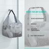 New Mesh Waterproof Cosmetic Bag Portable Portable Cosmetic Storage Bag Large Capacity Transparent Wash Bag Travel Storage Bag