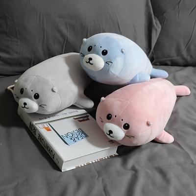 Niedliche Simulationsrobbe Puppe Plüschtier Seelöwenpuppe Heimkissen Kissen Mädchen Beruhigungspuppe