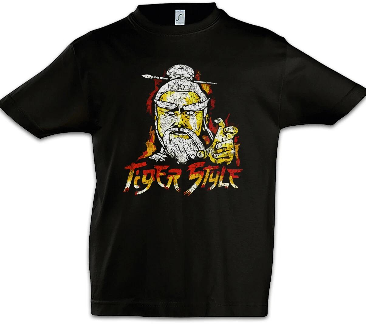 

Tiger Style Kids Boys kids boys T-Shirt Karate Mr. Mister Kid Wu Miyagi Wushu China 100