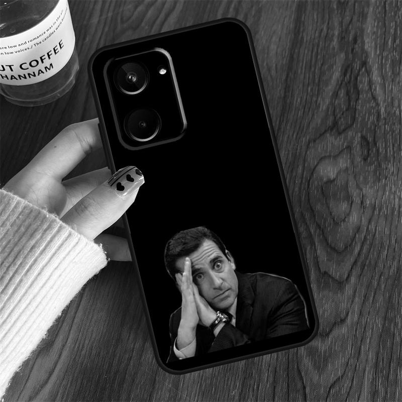 

Чехол для Realme 15 14 11 12 13 Pro Plus C35 C71 C75 C65 C55 C63 C61 C53 C51 C67 GT6 GT7 Pro с Майклом Скоттом из «Офиса» Realme C35