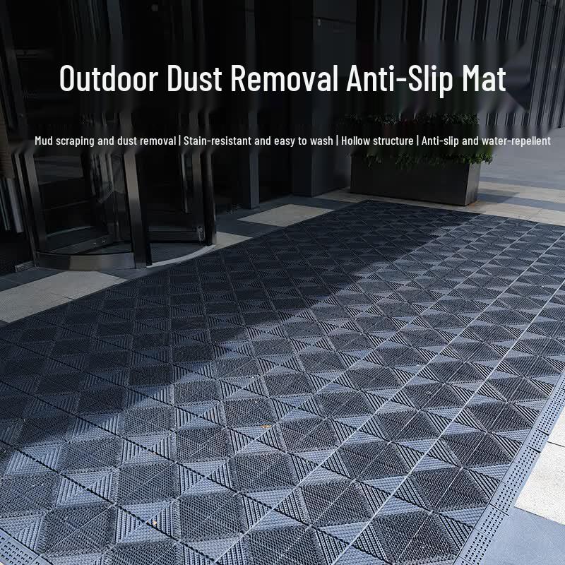 Clean Power 3-in-1 Outdoor Anti-Slip Entrance Mat