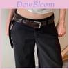 Bohemian Ethnic Pu Leather Waist Belt With Geometric Buckle For Women Summer Fashion