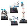 4-In-1 Spaceship Battleship Assembling Device Science Mechanical Engineering Model Kids Toys Educational Novelty Gifts
