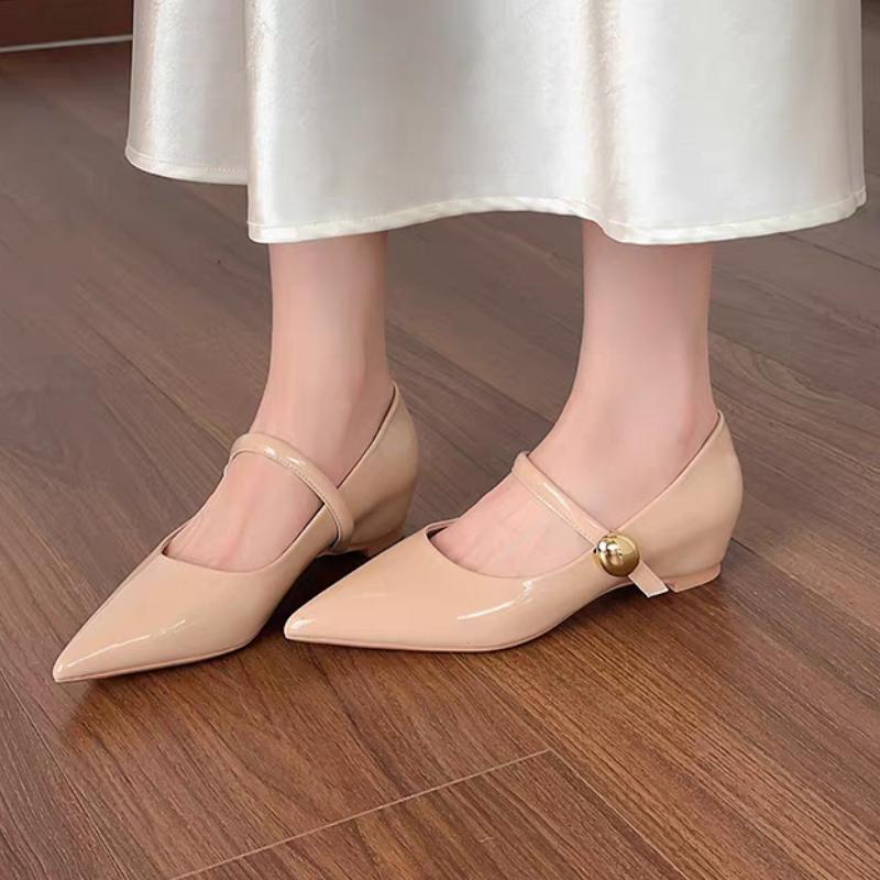 Fashion Elegant Women Pointed Toe Heeled Shoes Sexy Party Sandals New Summer Designer 2025 Dress Brand Woman Shoes Zapatillas De Mujer