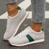 Fashion New Spring Autumn Flat Bottomed Mixed Color Elevated Casual Sheos Simple and Versatile Walking Woman Sneakers Zapatos De Mujer