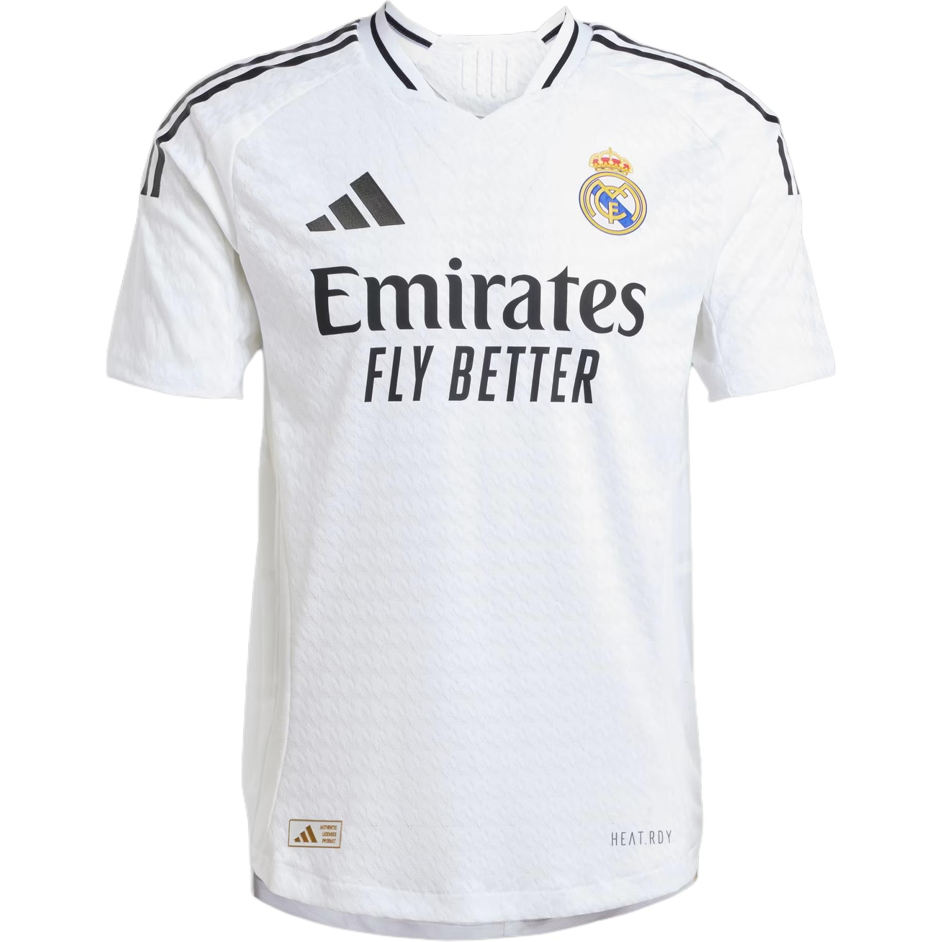 adidas Real Madrid 24/25 Home Authentic Jersey  White  IX8095 3XL