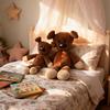 Niedlich Hochwertig Lustig Mr Bean Teddybär Plüschtier Stofftiere Niedlich Kaffee Baby Puppe Mini Kissen Dekoration Weich Kinder Geburts