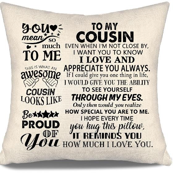To My Bonus Daughter Gift Ideas Throw Pillow Covers for Bonus Daughter from Bonus Mom Bonus Dad Birthday Graduation Thanksgiving