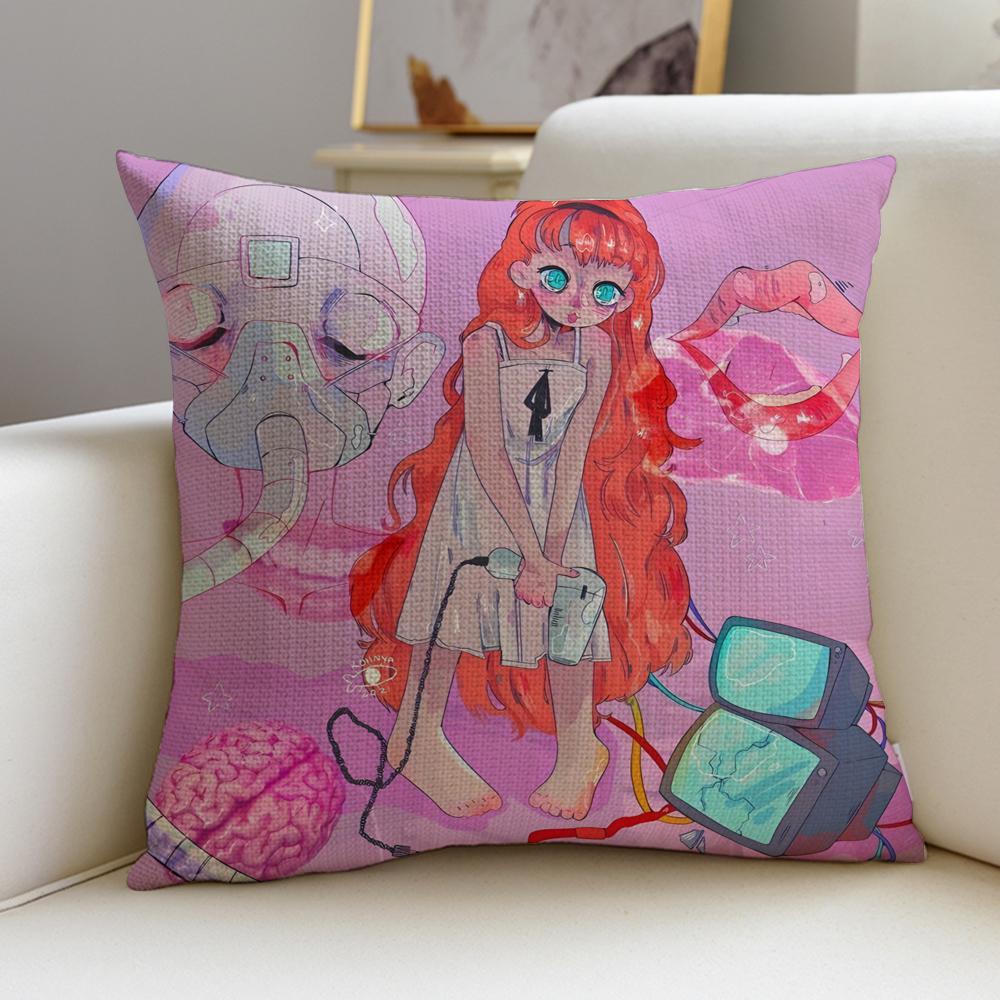 Psychological WWonder Egg PriorityS Cushion Cover Pcs Linen Throw Pillow Covers x x Modern Home Decor