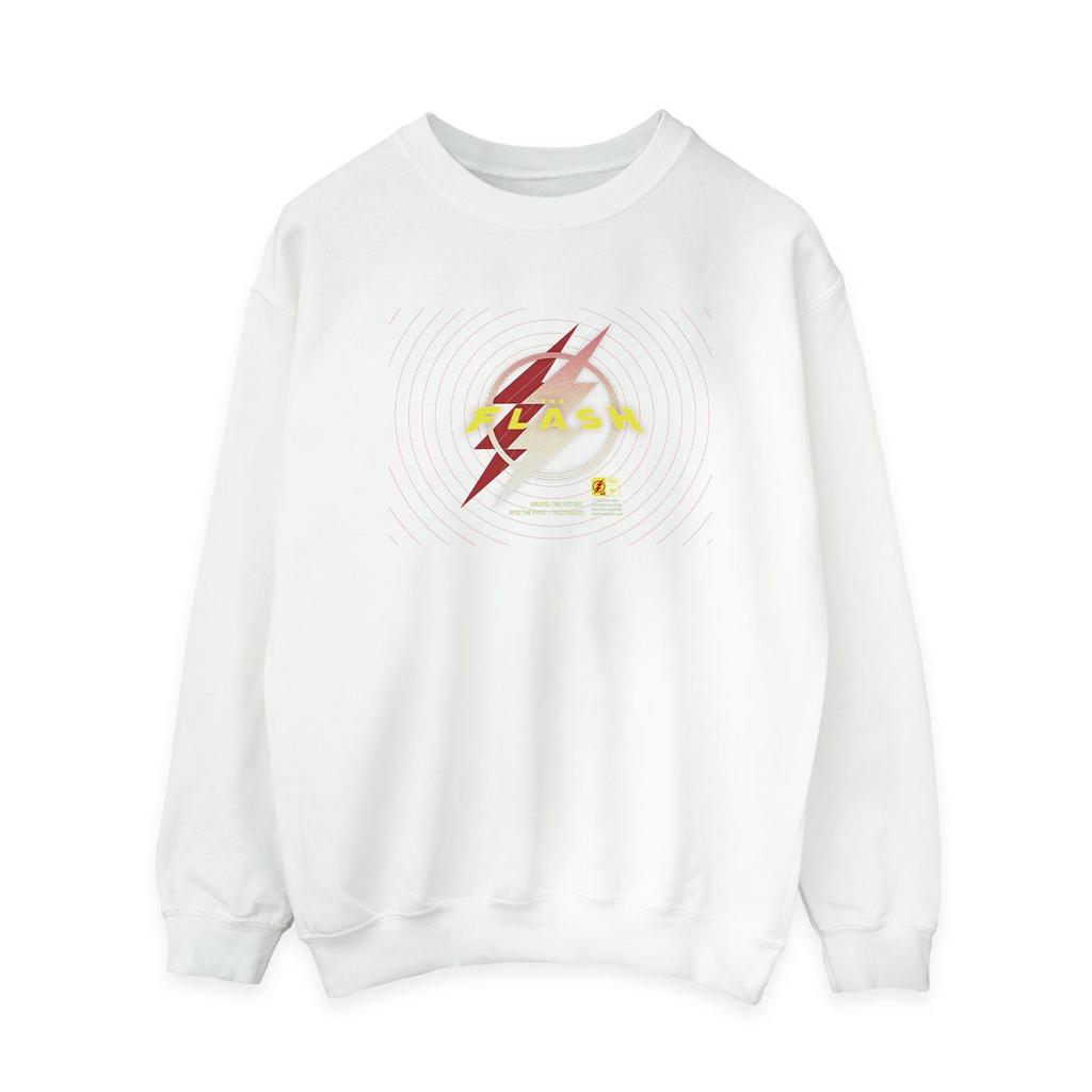 DC Comics Womens/Ladies The Flash Lightning Logo Sweatshirt