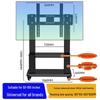 Floor-Standing TV Stand with Wheels for 55-120 Inch Screens
