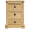 Vidaxl Szafka Nocna Corona, 45X35X64 Cm, Lite Drewno Sosnowe