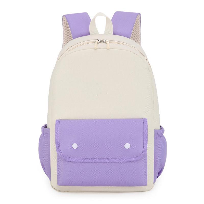 Primary and secondary school students schoolbag children's leisure tutoring backpack teaching aids fashion