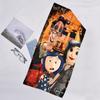1pc Coraline (4) Beach Towel, Beach and Seaside Swimming Pool Equipment, Fashion Pattern, Rectangular, Travel Essentials