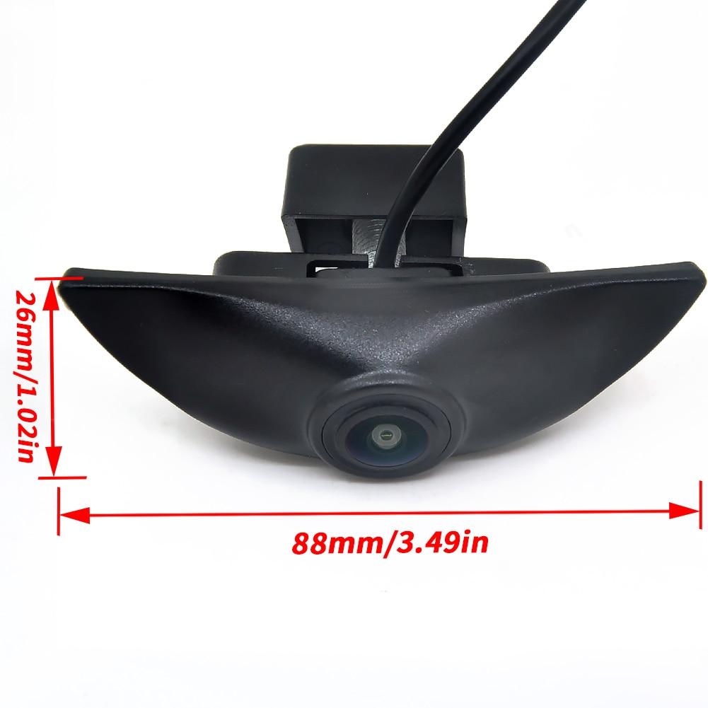 AHD Fisheye Front View Camera for Nissan Qashqai J10 J11 Pathfinder R51 Tiida March Patrol X-trail T30 370z Teana Sylphy Sentra
