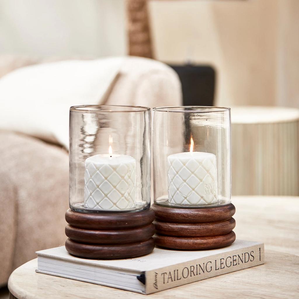 Świeca Biała Rm Pillar Wys. 10Cm Riviera Maison