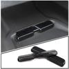 2 Pcs ABS Black Under Seat Air Vents Dust Cover Exhaust Cover For Toyota FJ Cruiser 2007-2026 Car Interior Accessories