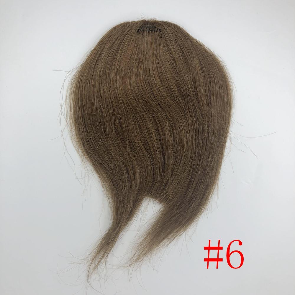 

100% человеческие волосы, 3 заколки на челке Iseeing Beauty, волосы Remy, натуральная бахрома, 30 г