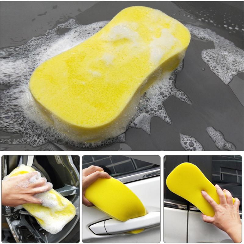 5PCS Car Cleaning Sponge Block Large 8-shaped Honeycomb 8-shaped Sponges Car Cleaning  Tools Cleaning Auto Detailing Accessories