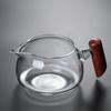 Side Handle Glass Justice Cup Heat Resistant Male Cup Tea Pot Teapot for Tea Brewing Kettle Teapot With Infuser Pu Erh Gaiwan