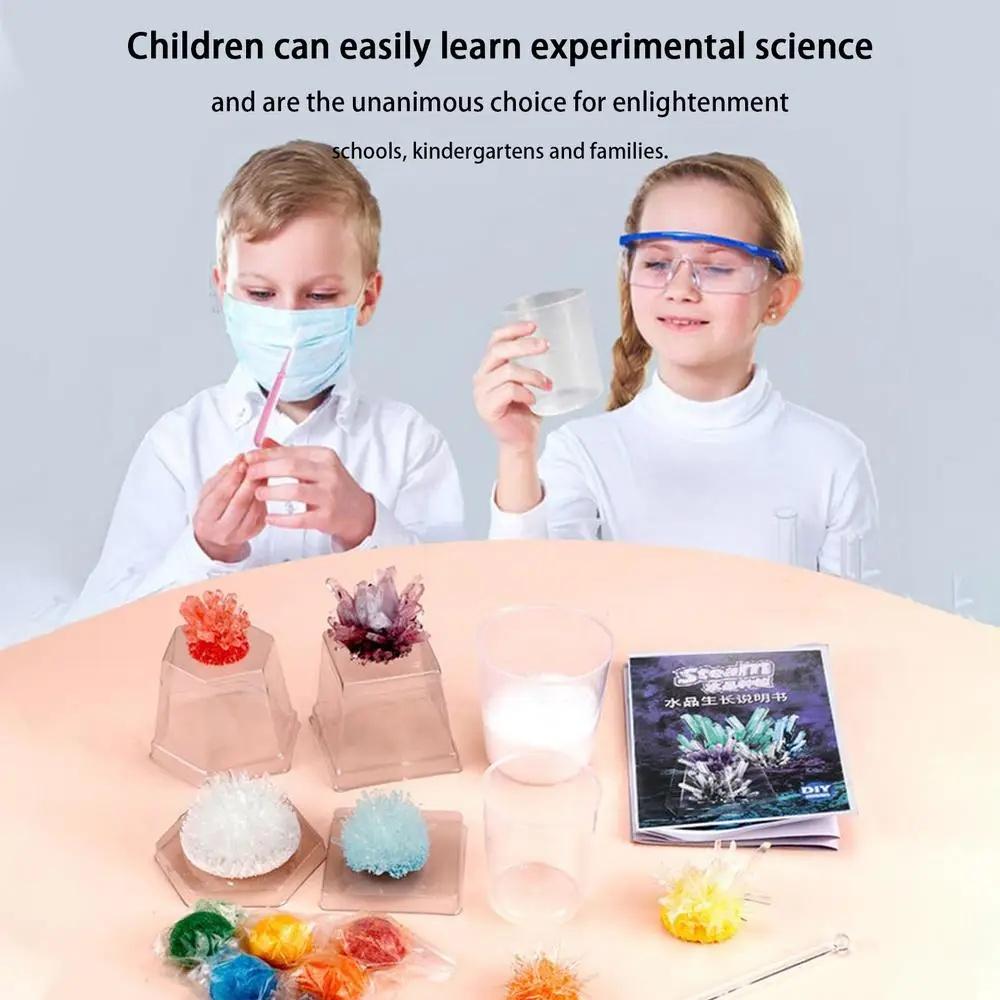 Crystal Planting DIY Scientific Experiment Set, Fun Parent-child Communication, Chemical Experiment, Crystallization Principle