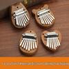 Portable 8-Tone Mini Kalimba Thumb Piano Ornament | Simple Musical Instrument