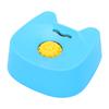 Slow Feeder Dog Bowls Rolling Ball Dog Lick Bowl Dog Enrichment Toy for Liquid Treat Wet Food Black