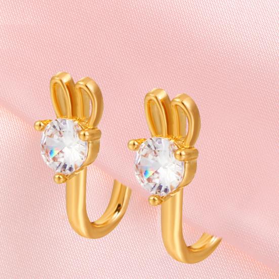 

Носовая манжета индивидуальный подарок без боли шикарный блестящий цветок со стразами поддельный обруч модные ювелирные изделия E