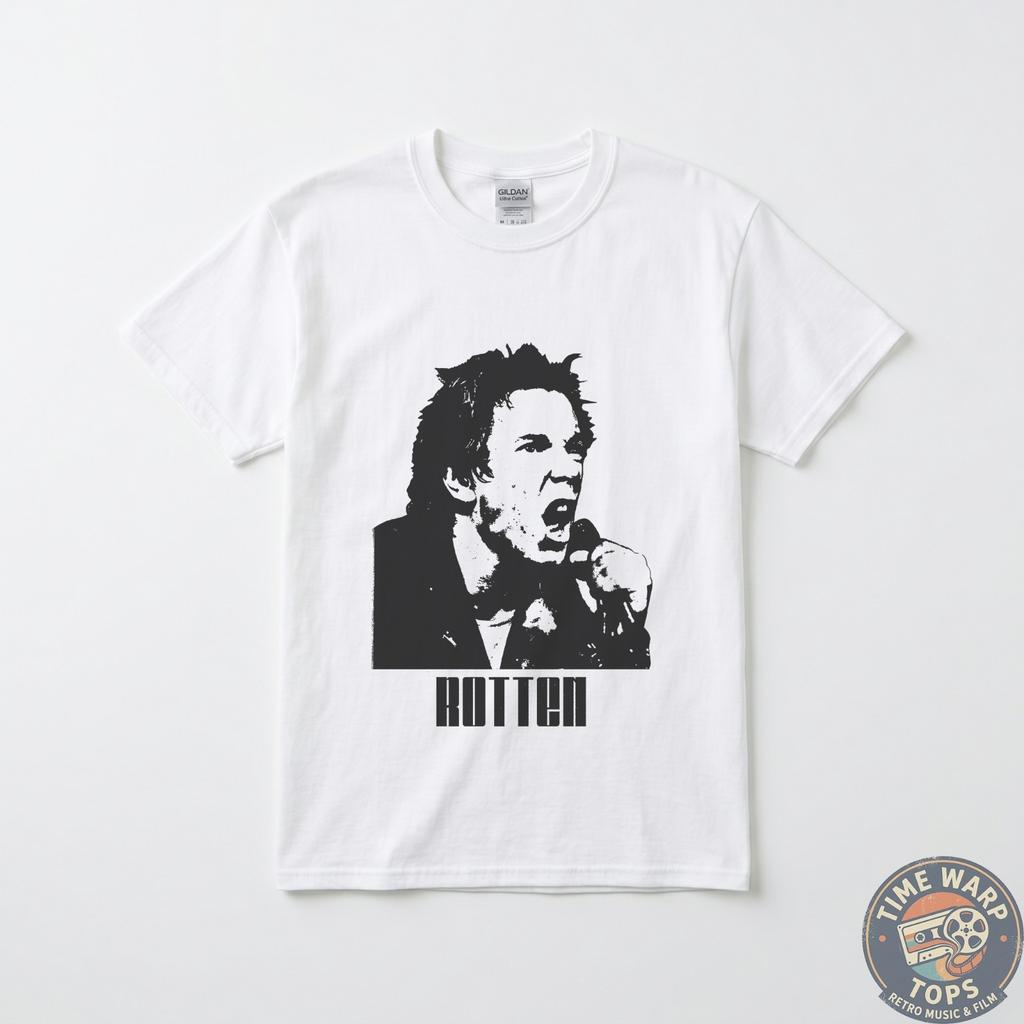 Johnny Rotten Sex Pistols T-Shirt, Music, Band, Punk Rock