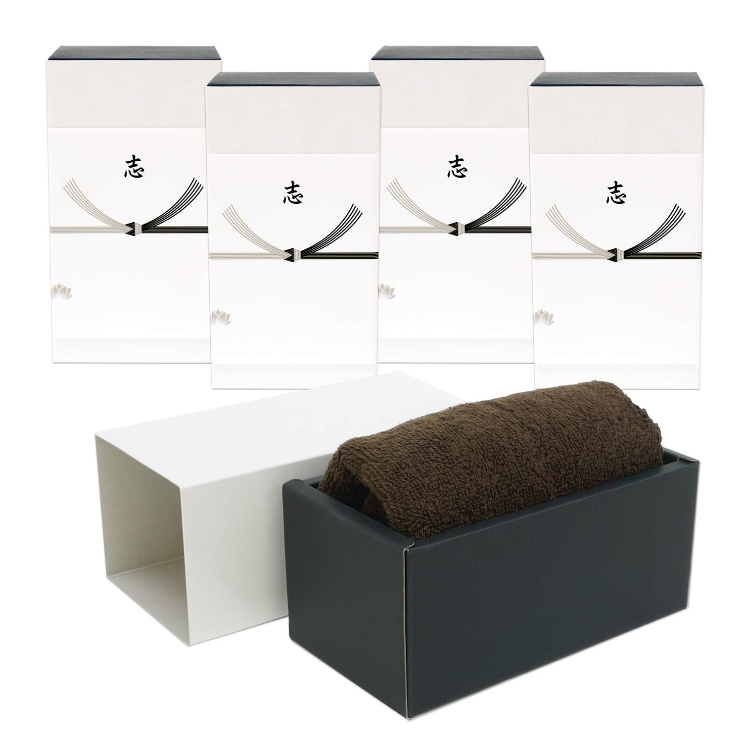 

Соболезнование маленькое органическое хлопковое полотенце для лица с подарком первый новый ответный подарок подарок, подарок, подарок, бирка, бон, бон, (коричневый, 4)