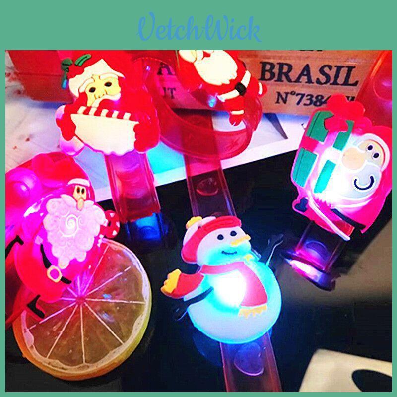 Bright Christmas Glow Bracelets Toys Stocking Stuffers Gift Birthdays Party Supplies