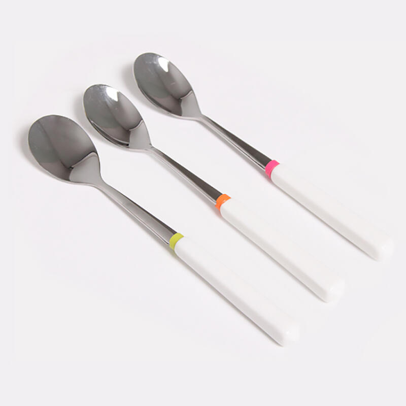 Fairway Cutlery Fruit Dessert Spoon Teaspoon 1p pink