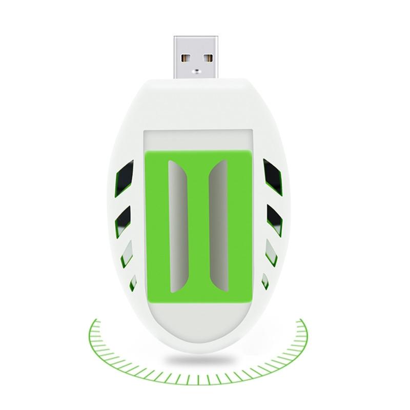 Portable Insect USB Electric Mosquitoes Repeller Plastic Incenses Heater Control Sleep Home