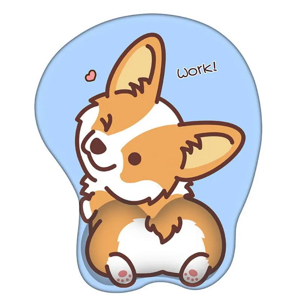 Ergonomický design Silikonová ochrana zápěstí Pohodlná podložka pod dlaně Myš Počítačová klávesnice