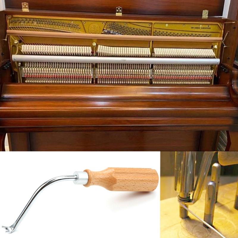 Piano Change Coil Arrangement Tightener Piano Tuning Repair Tool Professional Piano String Lifting Hook Durable